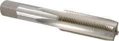 Hertel - 5/8-18 UNF, H4, 4 Flute, Plug Chamfer, Bright Finish, High Speed Steel Hand STI Tap - 4-1/32" OAL, 1-13/16" Thread Length - Apex Tool & Supply
