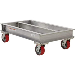 Vestil - 2,000 Lb Capacity Aluminum Dolly - 42" Long x 40" Wide - Apex Tool & Supply