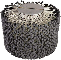 Brush Research Mfg. - 11-1/2" to 12" Bore Diam, 120 Grit, Silicon Carbide Flexible Hone - Coarse, 34" OAL - Apex Tool & Supply