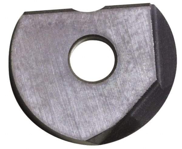 Dapra - HBN1000 Grade FPA Carbide Milling Insert - AlTiN Finish, 1" Inscribed Circle - Apex Tool & Supply