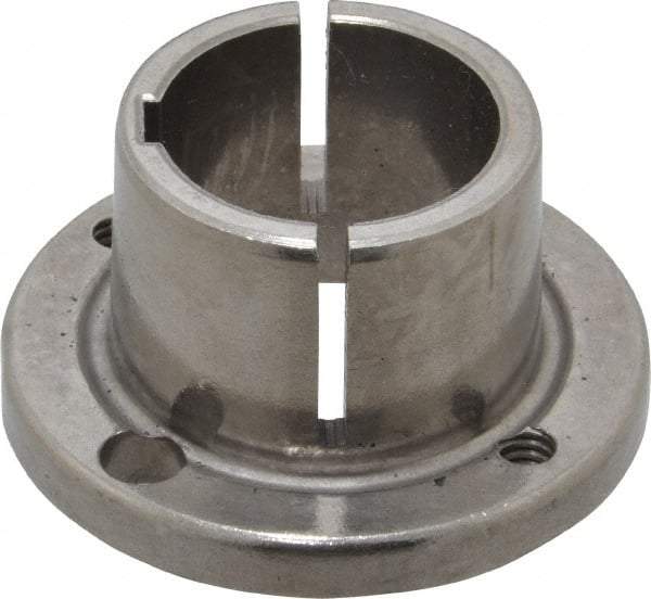 Browning - 1-1/4" Bore, 1/4" Wide Keyway, 1/8" Deep Keyway, H Sprocket Bushing - 1.57 to 1-5/8" Outside Diam, For Use with Split Taper Sprockets & Sheaves - Apex Tool & Supply