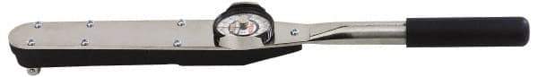 Proto - 1/2" Drive Dial Torque Wrench - 250 N/m Torque, 21-1/2" OAL, 5 N/m Graduation, Fixed Head - Apex Tool & Supply