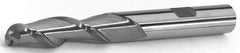 Accupro - 14mm Diam, 32mm LOC, 4 Flute Solid Carbide Ball End Mill - TiCN Finish, Single End, 89mm OAL, 14mm Shank Diam, Spiral Flute - Apex Tool & Supply