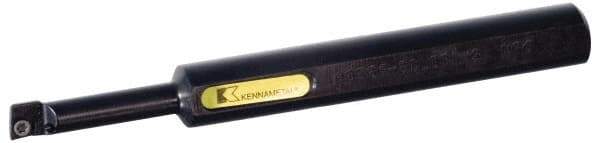 Kennametal - 16mm Min Bore Diam, 180mm OAL, 12mm Shank Diam, E-SCLP Indexable Boring Bar - CP.. Insert, Screw Holding Method - Apex Tool & Supply