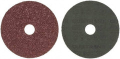 3M - 5" Diam 7/8" Hole 36+ Grit Fiber Disc - Very Coarse Grade, Ceramic, 12,000 Max RPM, Series 982C - Apex Tool & Supply