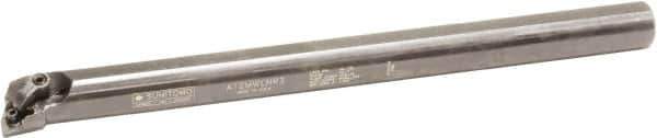 Sumitomo - 1" Min Bore Diam, 10" OAL, 3/4" Shank Diam, A-MWLN Indexable Boring Bar - WNMG 332 Insert, Pin & Clamp Holding Method - Apex Tool & Supply