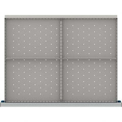 LISTA - 4-Compartment Drawer Divider Layout for 3.15" High Drawers - Apex Tool & Supply