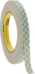 3M - 1/2" x 36 Yd Rubber Adhesive Double Sided Tape - Apex Tool & Supply