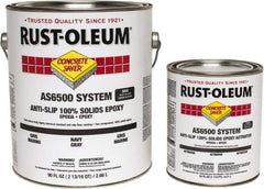 Rust-Oleum - 1 Gal Kit Gloss Navy Gray Antislip Epoxy - 25 to 35 Sq Ft/Gal Coverage, <50 g/L VOC Content - Apex Tool & Supply