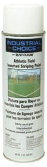 Rust-Oleum - 17 fl oz White Striping Paint - 100' to 200' Coverage at 3" Wide, Water-Based Formula - Apex Tool & Supply