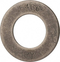 Value Collection - 1-1/2" Screw, Grade SAE 1035-1050 Steel Structural Flat Washer - 1-5/8" ID x 3" OD, Plain Finish - Apex Tool & Supply