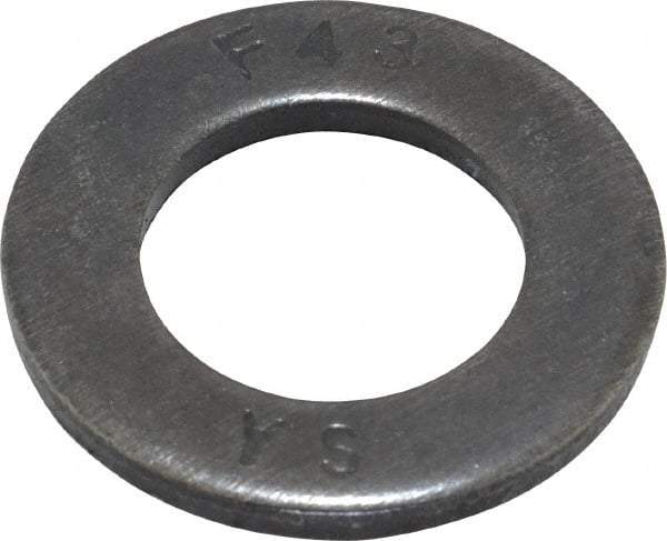 Value Collection - 3/4" Screw, Grade SAE 1035-1050 Steel Structural Flat Washer - 13/16" ID x 1-15/32" OD, Plain Finish - Apex Tool & Supply