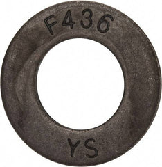 Value Collection - 7/8" Screw, Grade SAE 1035-1050 Steel Structural Flat Washer - 15/16" ID x 1-3/4" OD, Plain Finish - Apex Tool & Supply