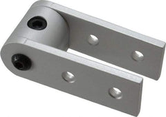 80/20 Inc. - 3" High, Open Shelving 90° 3" Arm Pivot - Aluminum, Use with Series 10 & Bolt Kit 3393 - Apex Tool & Supply
