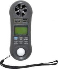 General - 0.4 to 30 m/Sec Air Anemometer, Hygrometer, Thermometer and Light Meter - 1300°F Max - Apex Tool & Supply