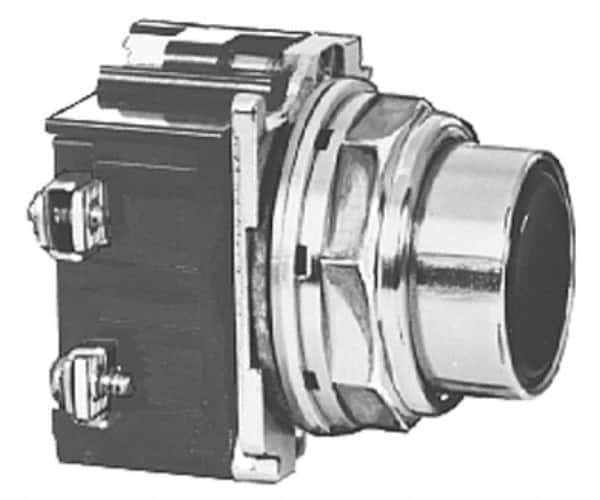 Eaton Cutler-Hammer - Flush Pushbutton Switch Operator - Gray, Round Button, Nonilluminated - Apex Tool & Supply