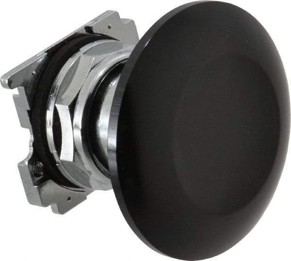 Eaton Cutler-Hammer - Extended Jumbo Mushroom Head Pushbutton Switch Operator - Black, Round Button, Nonilluminated - Apex Tool & Supply
