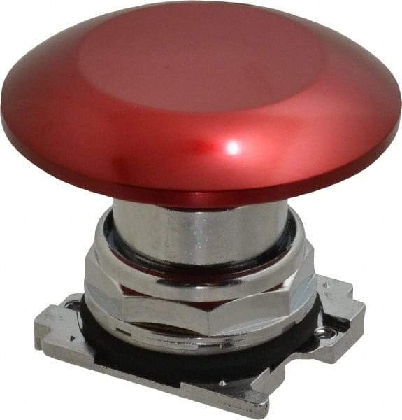 Eaton Cutler-Hammer - Extended Jumbo Mushroom Head Pushbutton Switch Operator - Red, Round Button, Nonilluminated - Apex Tool & Supply
