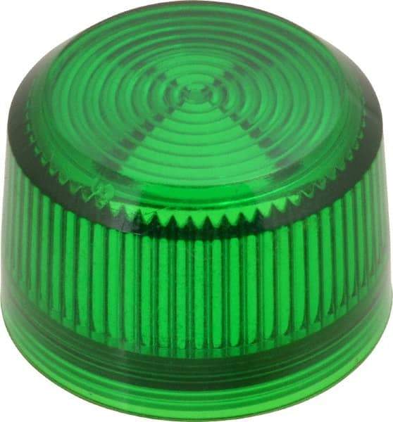 Eaton Cutler-Hammer - Round Pilot and Indicator Light Lens - Green - Apex Tool & Supply
