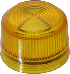 Eaton Cutler-Hammer - Round Pilot and Indicator Light Lens - Yellow - Apex Tool & Supply