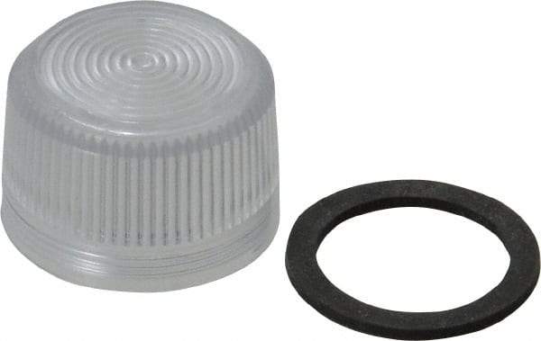 Eaton Cutler-Hammer - Round Pilot and Indicator Light Lens - Clear - Apex Tool & Supply