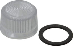 Eaton Cutler-Hammer - Round Pilot and Indicator Light Lens - Clear - Apex Tool & Supply
