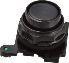 Eaton Cutler-Hammer - Flush Pushbutton Switch Operator - Black, Round Button, Nonilluminated - Apex Tool & Supply