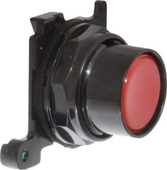 Eaton Cutler-Hammer - Flush Pushbutton Switch Operator - Red, Round Button, Nonilluminated - Apex Tool & Supply