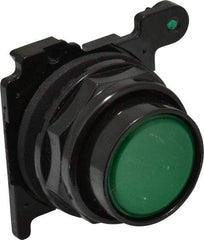 Eaton Cutler-Hammer - Flush Pushbutton Switch Operator - Green, Round Button, Nonilluminated - Apex Tool & Supply