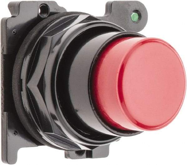 Eaton Cutler-Hammer - Extended Straight Pushbutton Switch Operator - Red, Round Button, Nonilluminated - Apex Tool & Supply