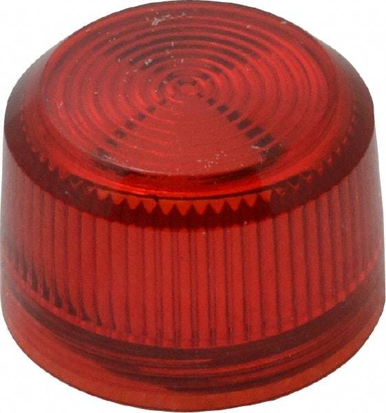 Eaton Cutler-Hammer - Round Pilot and Indicator Light Lens - Red - Apex Tool & Supply