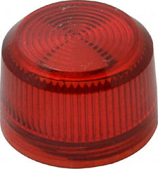 Eaton Cutler-Hammer - Round Pilot and Indicator Light Lens - Red - Apex Tool & Supply
