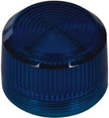 Eaton Cutler-Hammer - Round Pilot and Indicator Light Lens - Blue - Apex Tool & Supply