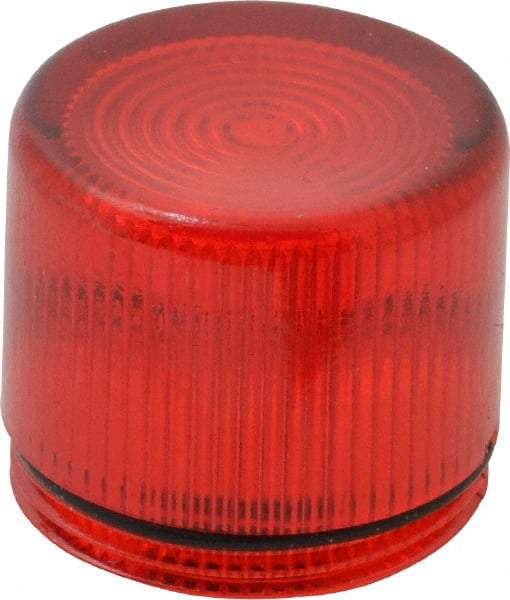 Eaton Cutler-Hammer - Round Pilot and Indicator Light Lens - Red - Apex Tool & Supply