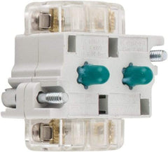 Eaton Cutler-Hammer - 2NO, 0.5 Amp, Electrical Switch Contact Block - 120 VAC/VDC, Pressure Terminal, 30-1/2mm Hole, For Use with E34 Operators, Standard 10250T - Apex Tool & Supply