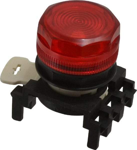 Eaton Cutler-Hammer - Round Pilot and Indicator Light Lens - Red, 25mm Lens Diameter - Apex Tool & Supply