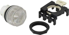 Eaton Cutler-Hammer - Round Pilot and Indicator Light Lens - Clear, 25mm Lens Diameter - Apex Tool & Supply