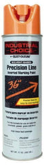 Rust-Oleum - 17 fl oz Orange Marking Paint - 600' to 700' Coverage at 1" Wide, Solvent-Based Formula - Apex Tool & Supply