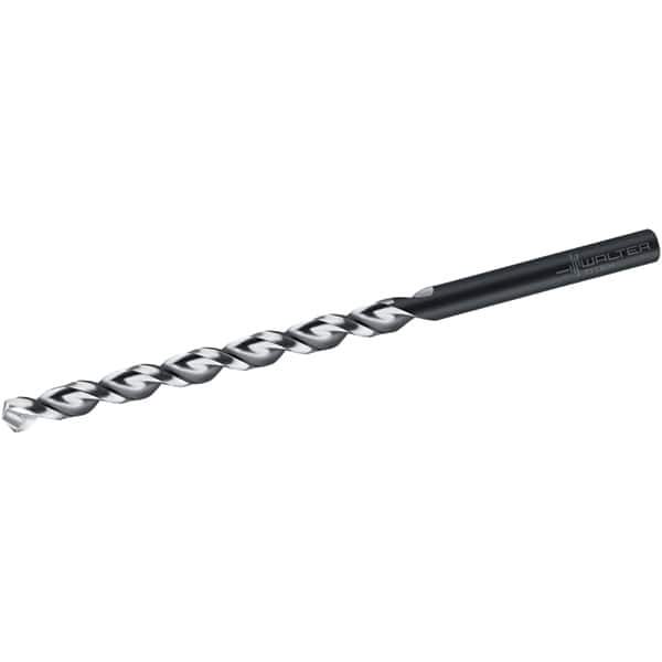 Walter-Titex - 25/32", 130° Point, Parabolic Flute, High Speed Steel Taper Length Drill Bit - Oxide Finish, 166mm Flute Length, 254mm OAL, Series A1522 - Apex Tool & Supply