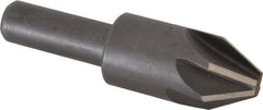Keo - 5/8" Head Diam, 3/8" Shank Diam, 6 Flute 60° High Speed Steel Countersink - Apex Tool & Supply