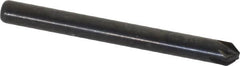 Keo - 1/8" Head Diam, 1/8" Shank Diam, 6 Flute 82° High Speed Steel Countersink - Apex Tool & Supply