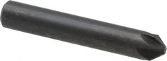 Keo - 1/4" Head Diam, 1/4" Shank Diam, 6 Flute 82° High Speed Steel Countersink - Apex Tool & Supply