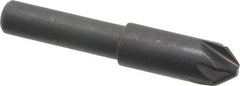 Keo - 5/16" Head Diam, 1/4" Shank Diam, 6 Flute 82° High Speed Steel Countersink - Apex Tool & Supply
