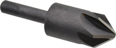 Keo - 5/8" Head Diam, 1/4" Shank Diam, 6 Flute 82° High Speed Steel Countersink - Apex Tool & Supply