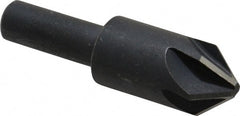 Keo - 5/8" Head Diam, 3/8" Shank Diam, 6 Flute 82° High Speed Steel Countersink - Apex Tool & Supply