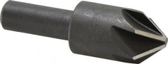 Keo - 7/8" Head Diam, 1/2" Shank Diam, 6 Flute 82° High Speed Steel Countersink - Apex Tool & Supply