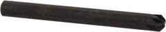 Keo - 1/8" Head Diam, 1/8" Shank Diam, 6 Flute 90° High Speed Steel Countersink - Bright Finish, 1-1/4" OAL, Single End, Straight Shank, Right Hand Cut - Apex Tool & Supply