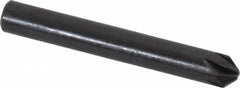 Keo - 3/16" Head Diam, 3/16" Shank Diam, 6 Flute 90° High Speed Steel Countersink - Apex Tool & Supply