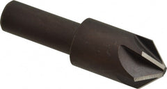 Keo - 3/4" Head Diam, 1/2" Shank Diam, 6 Flute 90° High Speed Steel Countersink - Apex Tool & Supply