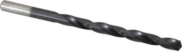 Chicago-Latrobe - Letter D 135° High Speed Steel Jobber Drill - TiAlN Finish, Right Hand Cut, Spiral Flute, Straight Shank, 4" OAL, Split Point - Apex Tool & Supply